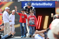 Ty Dillon during driver introductions for the Food City 500 at Bristol Motor Speedway - Source: Imagn